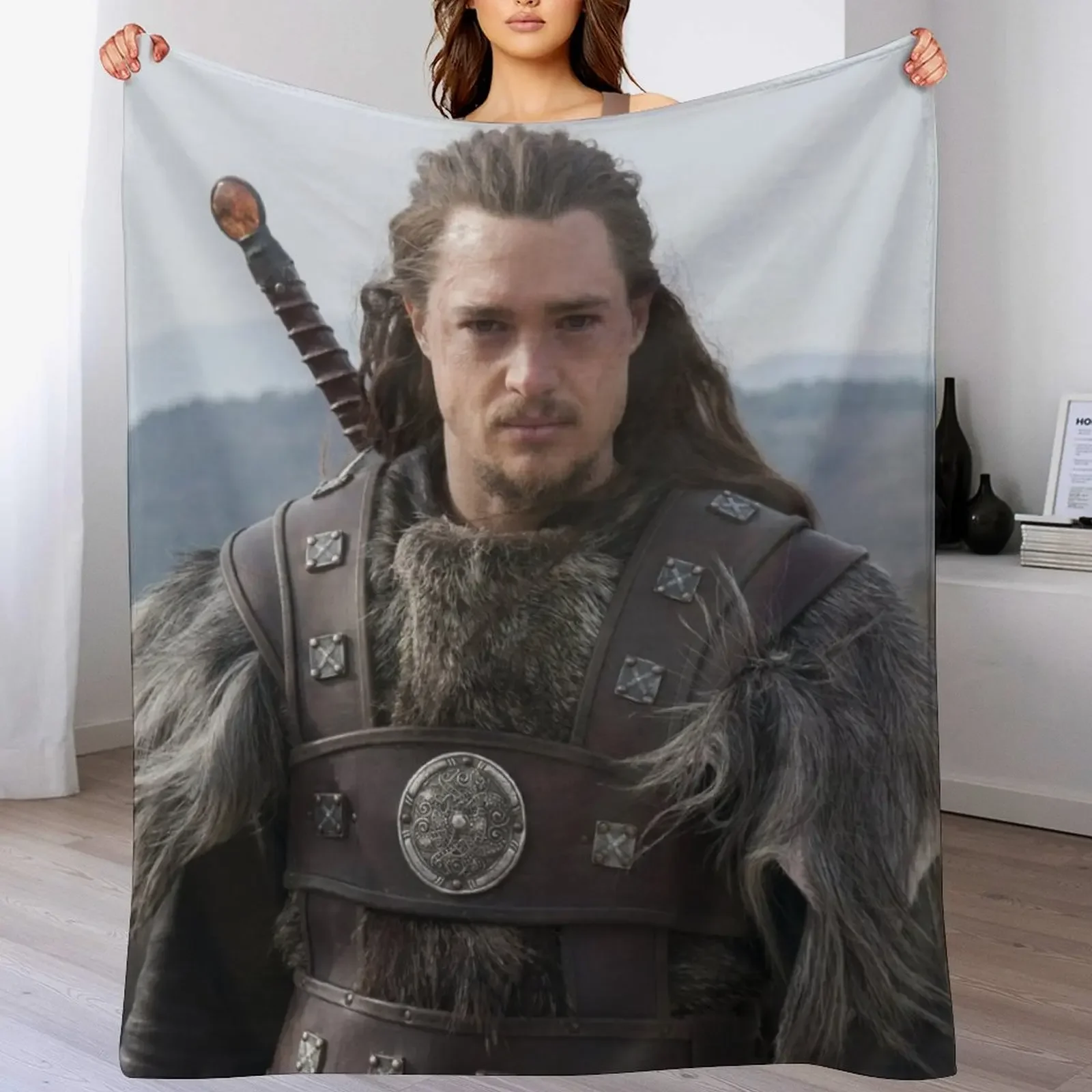 

Uhtred of The Last Kingdom Throw Blanket Multi-Purpose Beach Sofas Decorative Beds Blankets