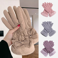 New Winter Gloves Women Cycling Bike Thermal Cold Resistance Windproof Waterproof Warm Outdoor Running Skiing Mittens