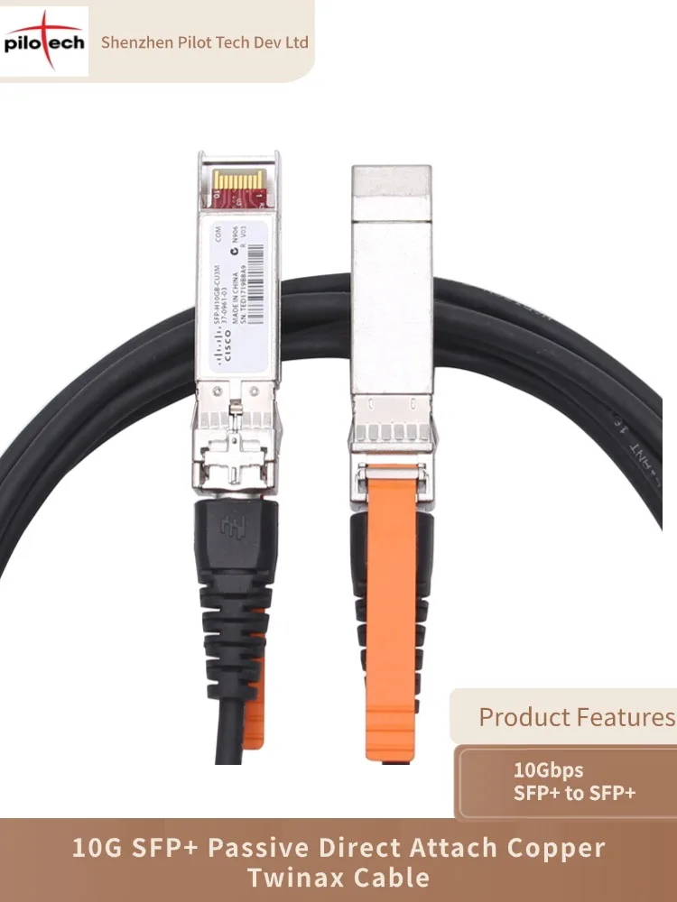 

3m (10ft ) Sfp-H10Gb-Cu3M Compatible with 10g Sfp+ Passive Direct Connection Copper Twisted Pair Cable