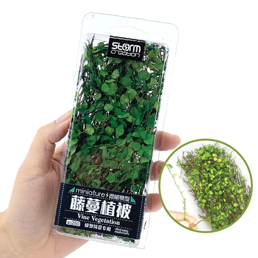 

Simulation Miniature Model Leaves Fairy Garden Micro Landscape Vegetation Scene Model Railroad Scenery Miniature Vines