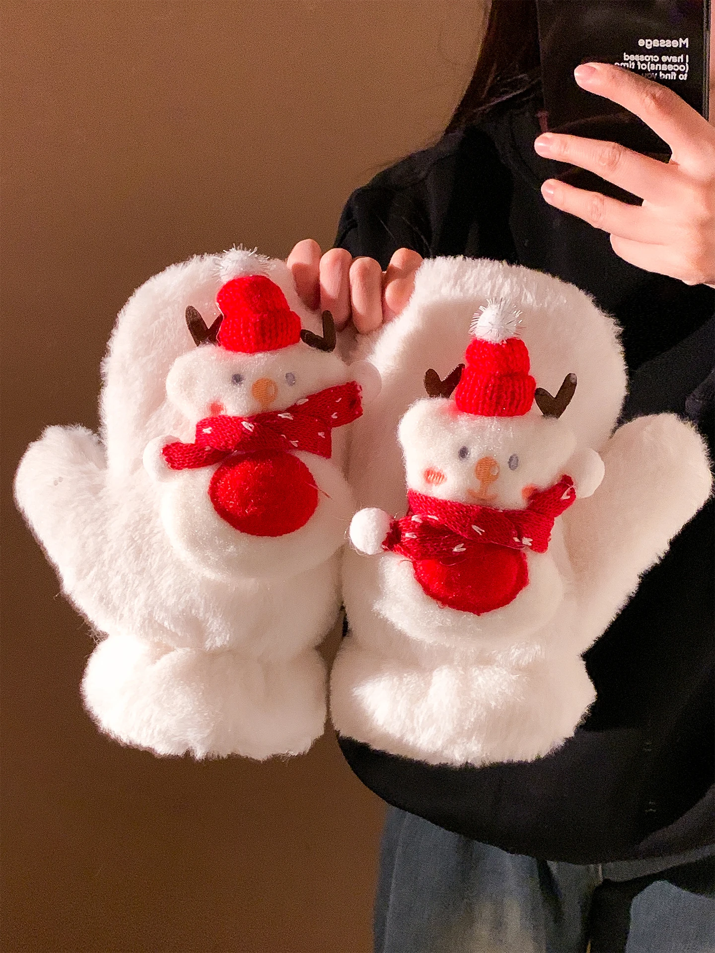 luvas-femininas-de-inverno-quentes-e-confortaveis-com-design-de-urso-e-boneco-de-neve-a-prova-de-vento-e-frio-macias-e-aconchegantes
