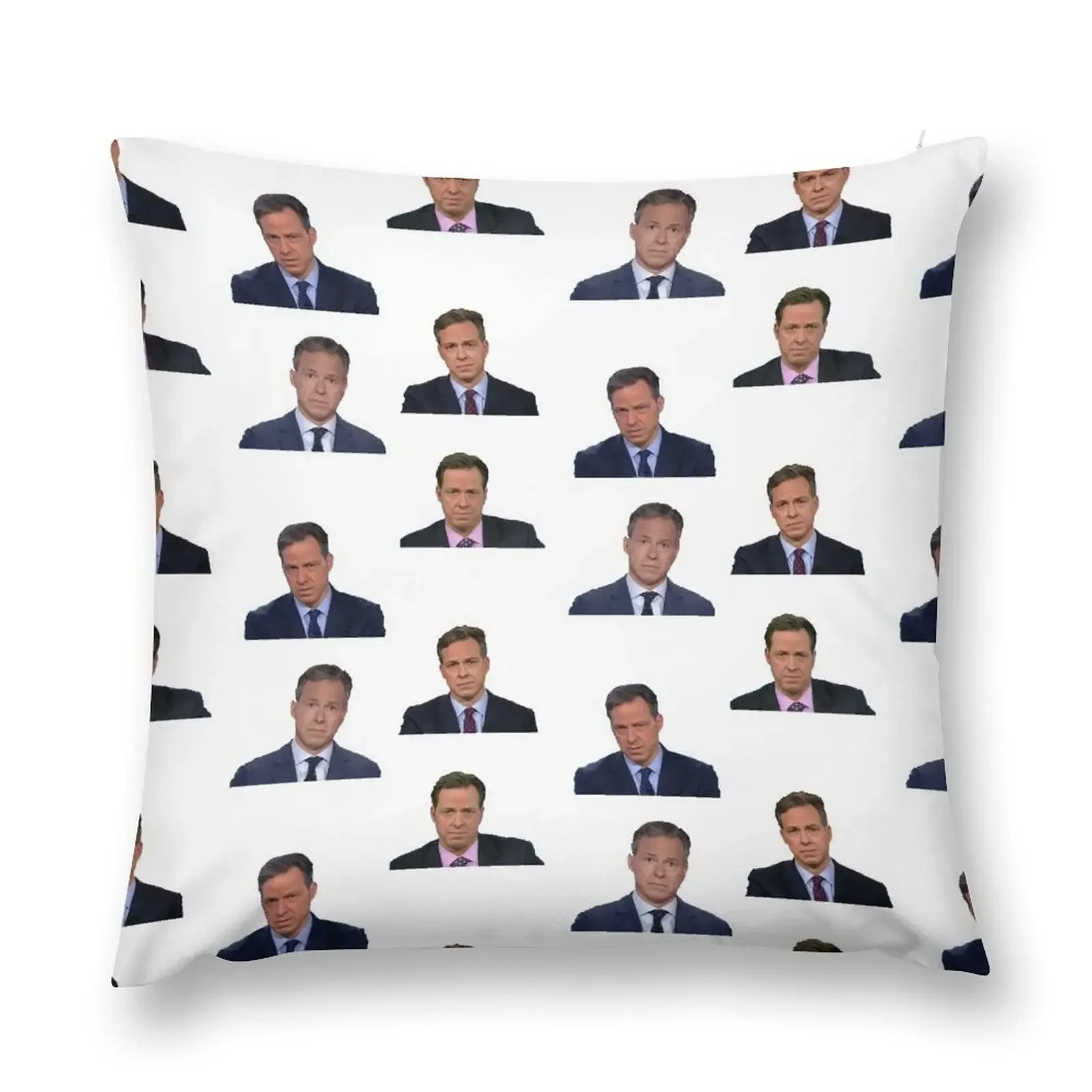 Perplexed Jake Tapper Throw Pillow Cushion Child christmas supplies Bed pillowcases Pillow Cover pillow