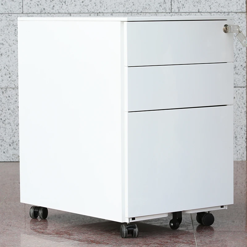 

File Side Cabinet Under Desk Locked Office Locker Drawer