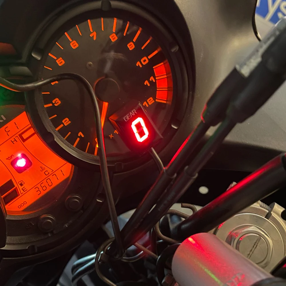 Motorcycle Gear Indicator For Suzuki GSX750F GSX600F Katana GSX600 F GSX750 F GSX 600 750 F 600F Accessories Gear Display Meter