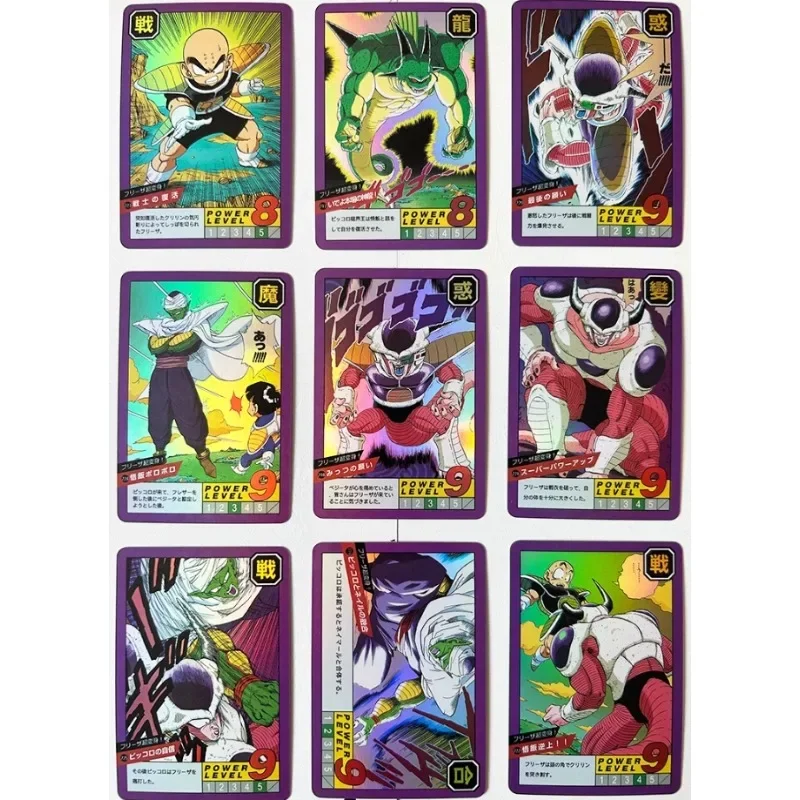 54 Stks/set Drakenbal Vechten Tegen De Vijfde Bom Zelf Gemaakte Refractie Raster Flash Card Anime Klassiekers Spel Collectie Kaarten Speelgoed Cadeau