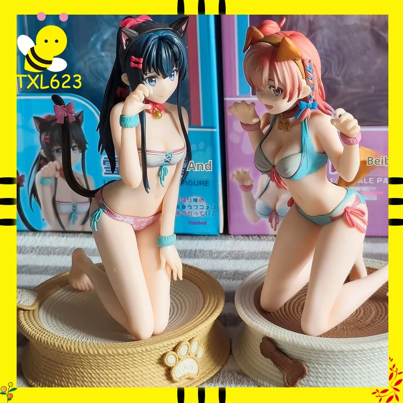

Aforce Yukino Yukinoshita Anime Figure Oregairu Swimsuit Cat Ear Ver. Collectible Statue Model Toy Gift For Anime Fans