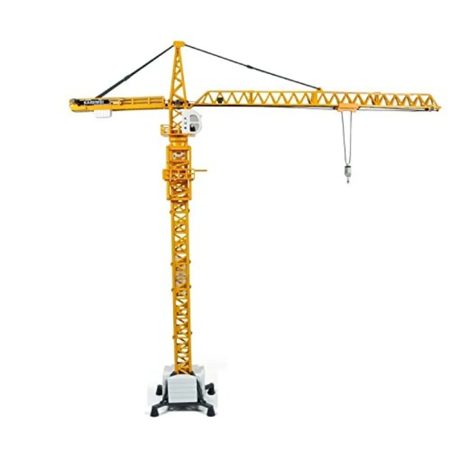 

Large Size Alloy Die-cast Model Toy Diecast Tower Slewing Crane Truck Vehicle Miniature Car Gifts Height 20 inch Scale: 1: 50