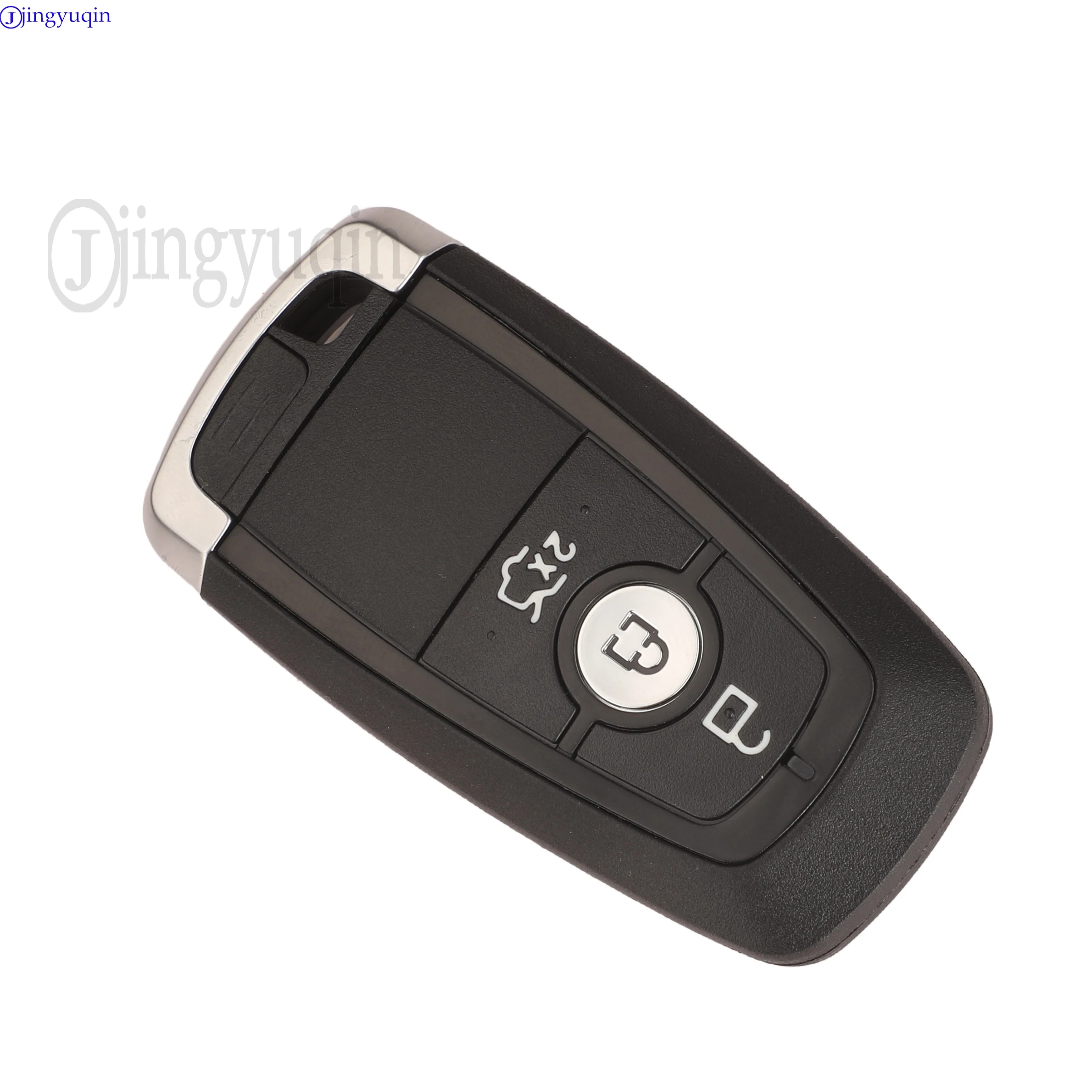 Jingyuqin ID49 Chip 434mhz llave de proximidad inteligente para Ford Fusion F-250 F-350 F-450 F-550 2017 M3N-A2C 93142600   Hoja HU101 CR2450