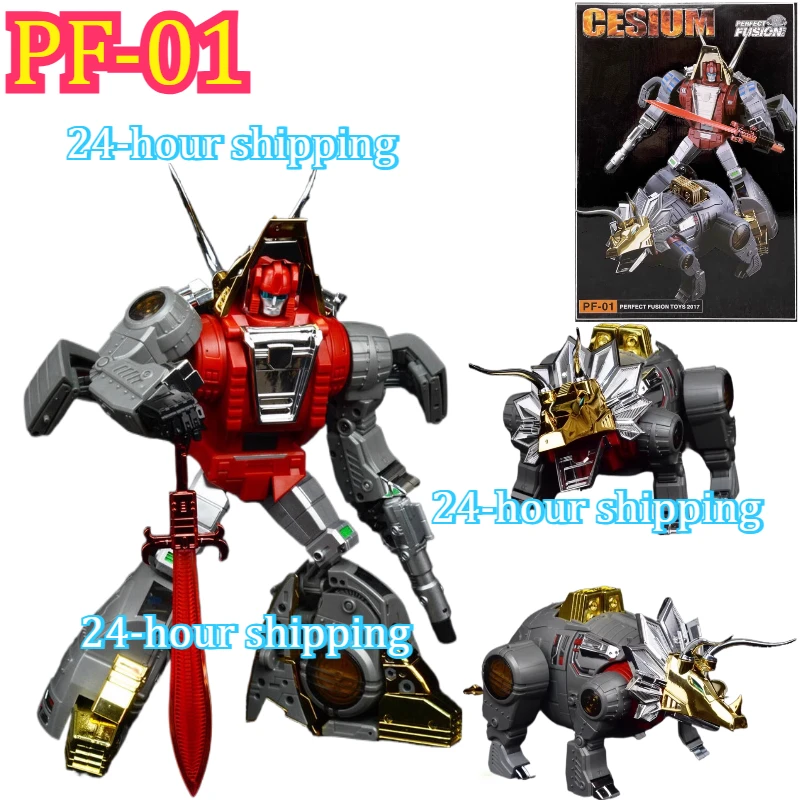 

24-hour shipping Transformed toys FansToys FT PF01 PF-01 CESIUM Slag Mp Ratio Action Figure Robot Model With Box