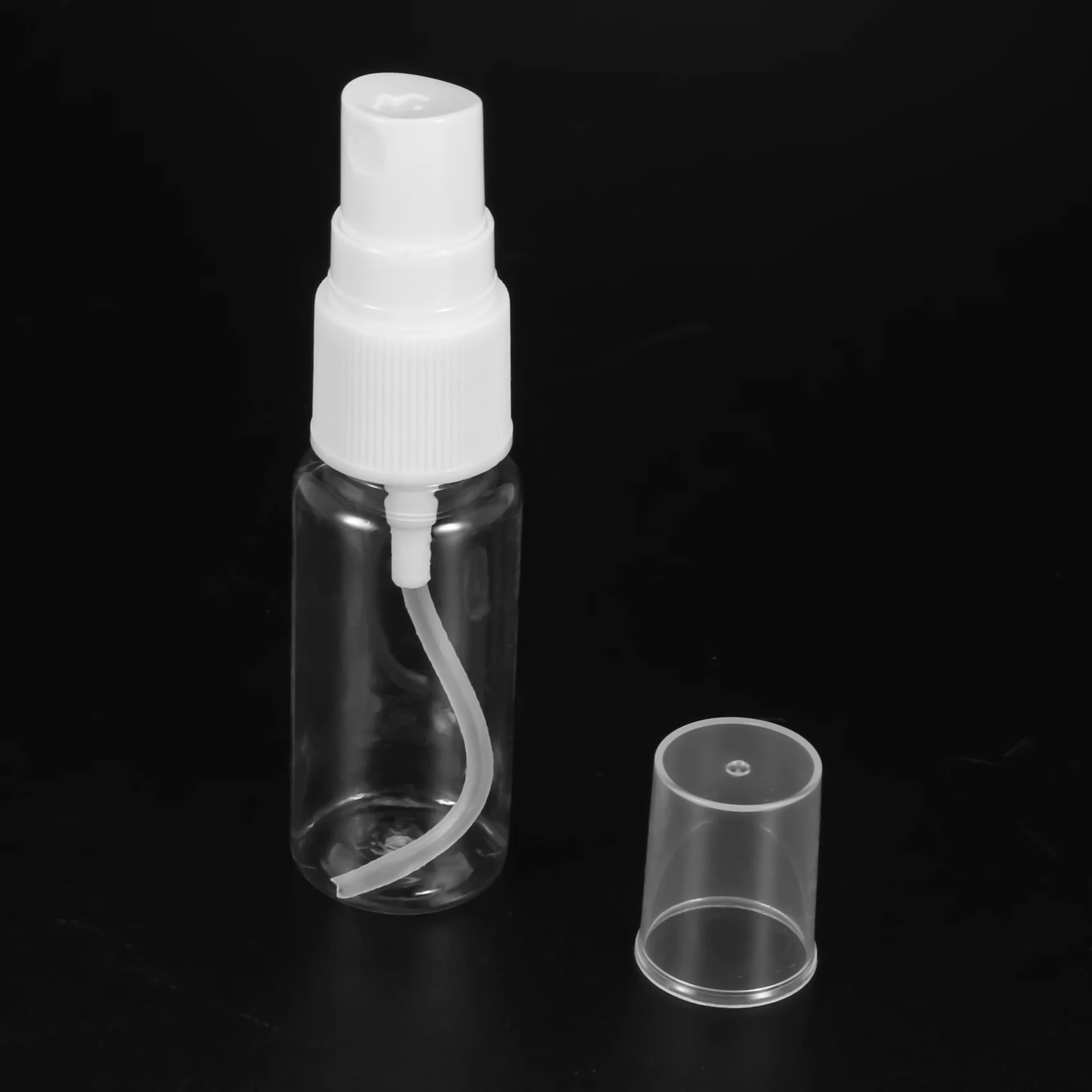 AEE6-5Pcs Beauty Transparent Plastic Perfume Empty Spray Bottle Small Travel Bottle With Fine Spray Bottle 20Ml