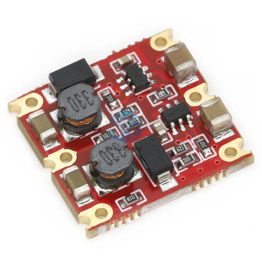 Two channel DC-DC step-down power module positive and negative dual 5/12/15V power input 7-50V current 300mA