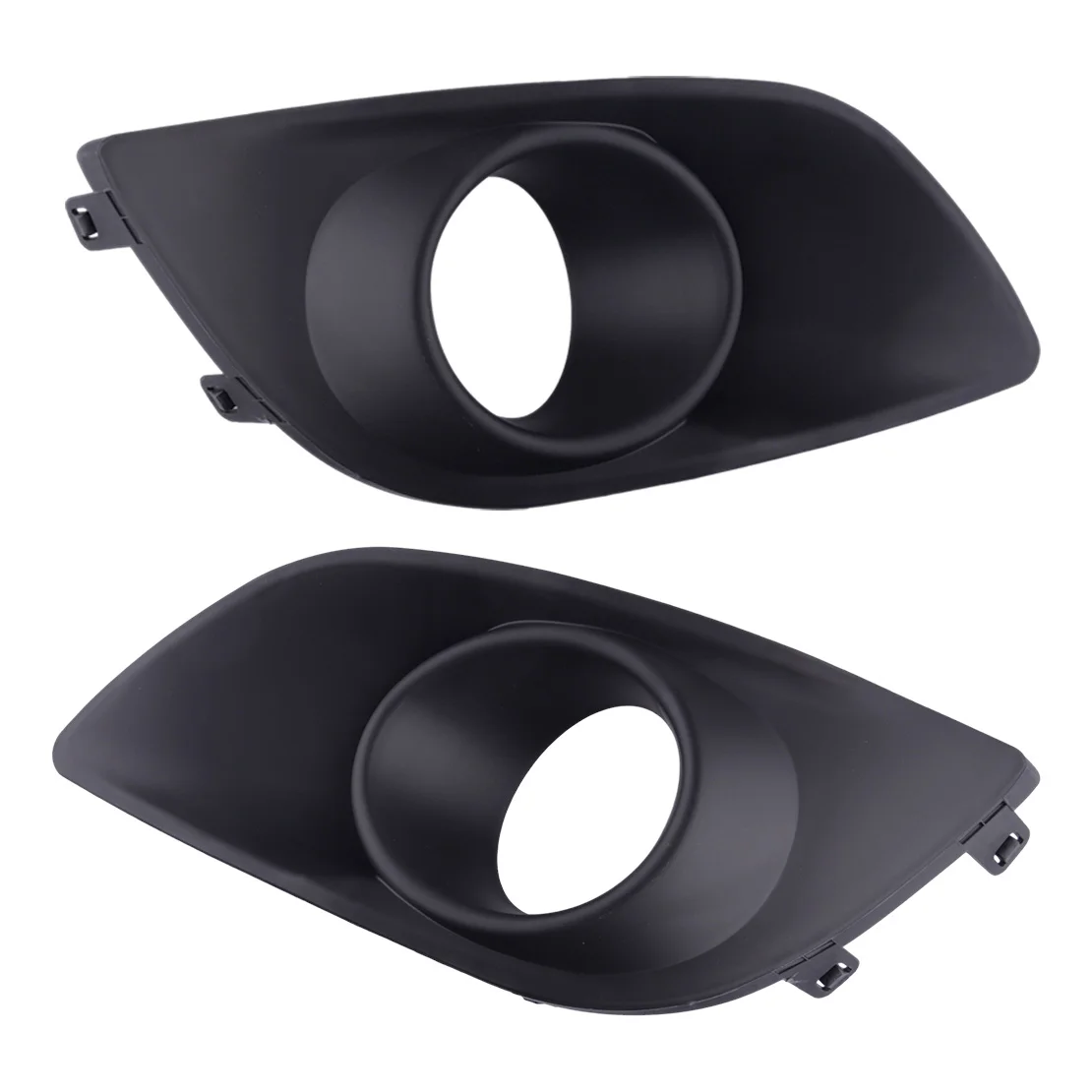 1 Pair Front Left Right Side Fog Light Bezel Frame Cover Fit for Suzuki Swift 2011 2012 2013 2014 2015 2016 2017 Black