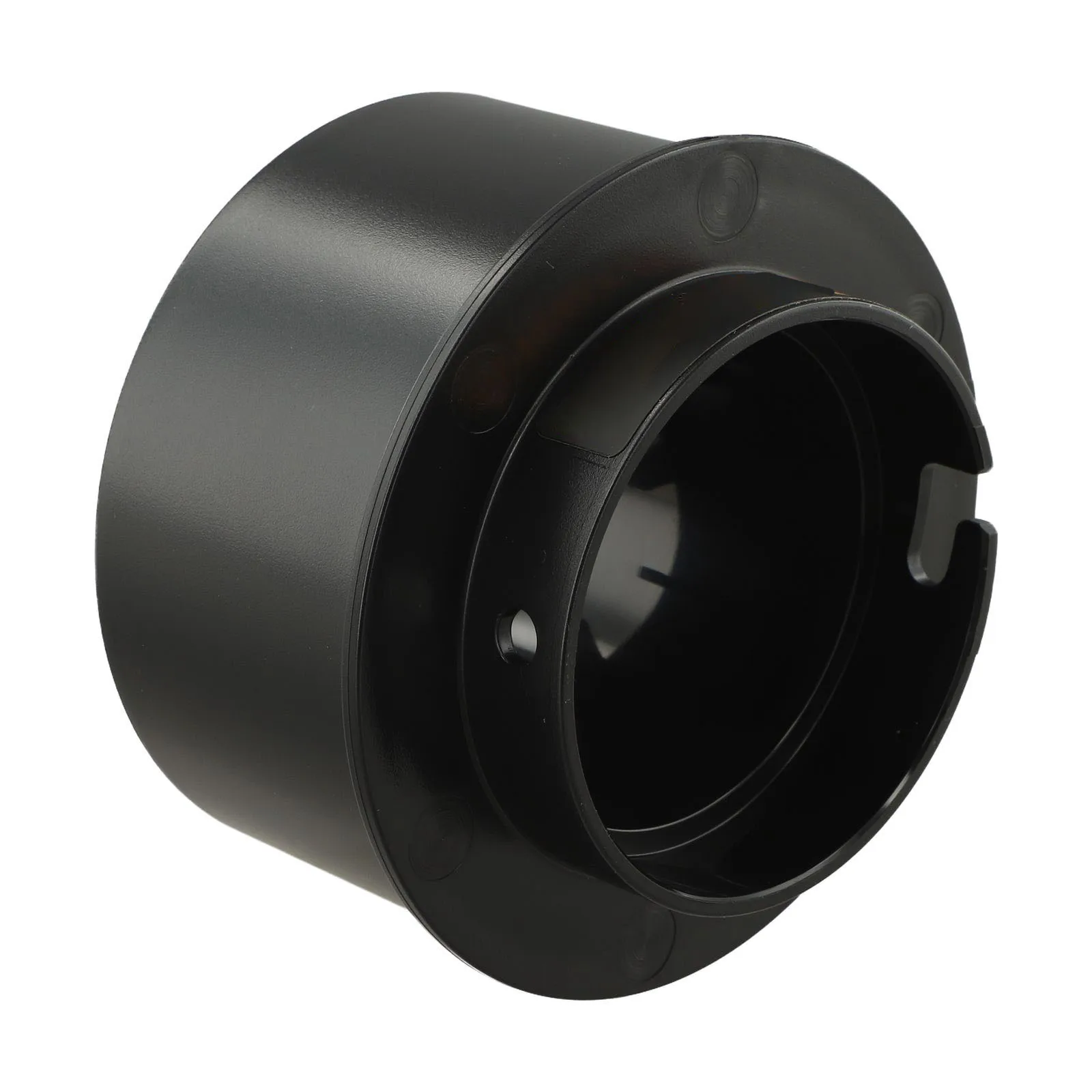 Replacement Part Vacuum Port Woodworking Dust Collection Easy Installation Compact Size Single Piece Plastic Construction