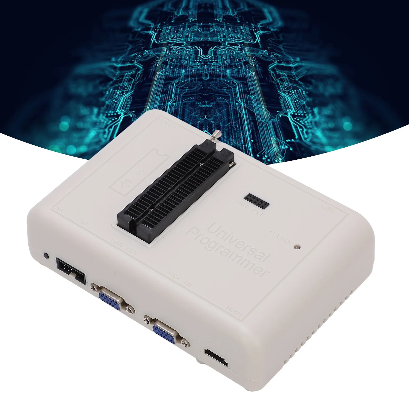 

IC Programmer Programmer Chip Programmer Kit Extremely Fast for IC LCD TV Monitor Car DVD RT809H with Cables