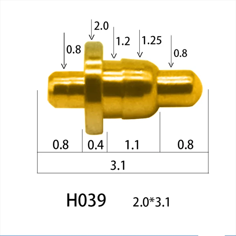 1PCS High Current Spring Loaded Pogo Pin Male Female Connector Power Heavy Current Battery Connector POGOPIN Header Charge 37-56