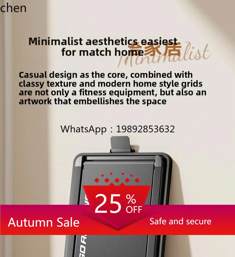 

treadmill household small indoor folding silent walking machine mini walking machine climbing