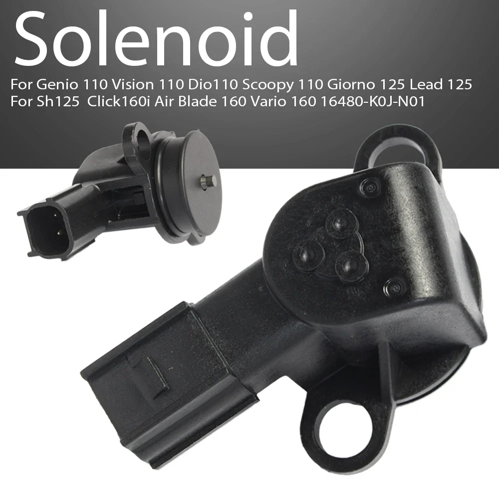 Idle Air Control Valve 16480-K0J-N01 For Genio Beat/Vision/Dio 110 Scoopy Giorno/Lead 125 Click/Air Blade/AB/Vario/Stylo 160