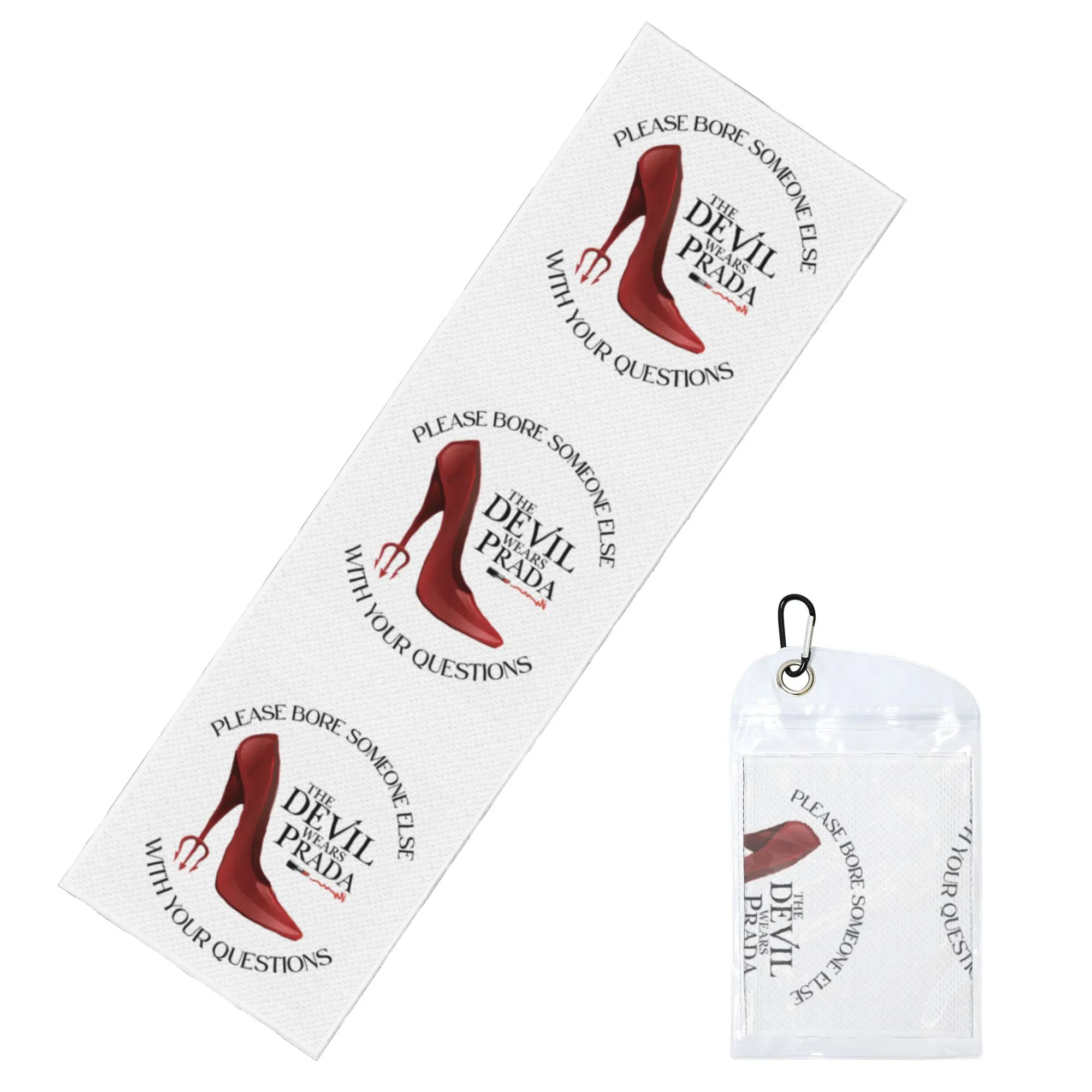Red High Heels Film The Devil Wears Pradas Towel Quick Drying  Super Soft  Fitness and Outdoor Activities Towels
