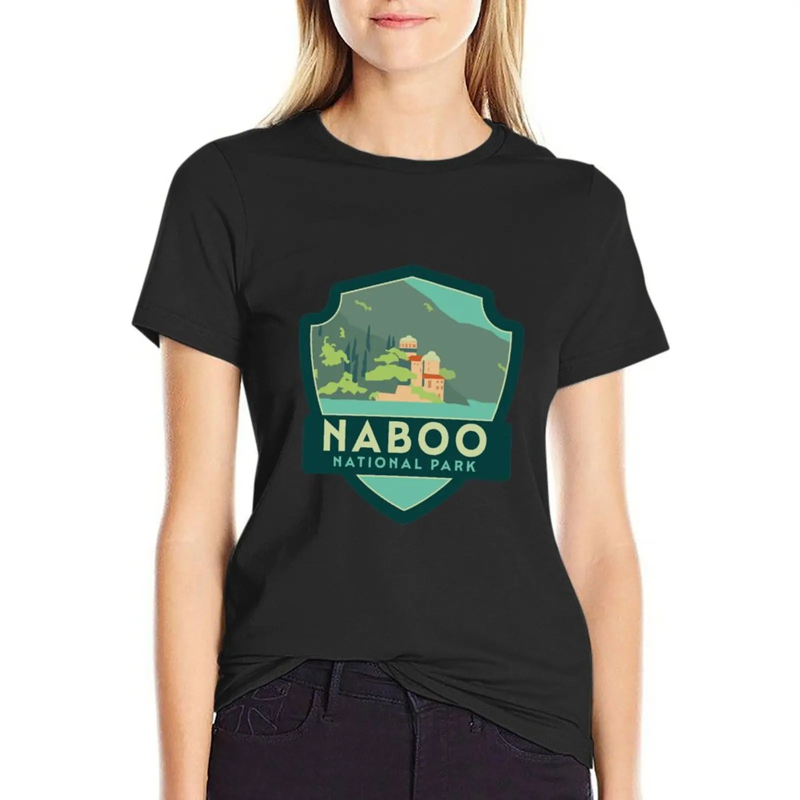 

Naboo National Park T-Shirt plus sizes tees quick-drying summer clothes for Women