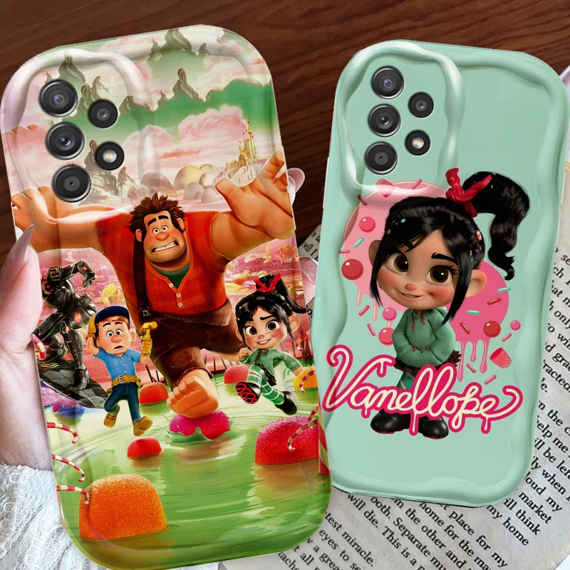 Anime Movie Wreck-It Ralph For Samsung A55 A54 A53 A52 A35 A34 A33 A32 A25 A24 A23 A22 A21S A15 A13 A14 5G Wave Oil Funda