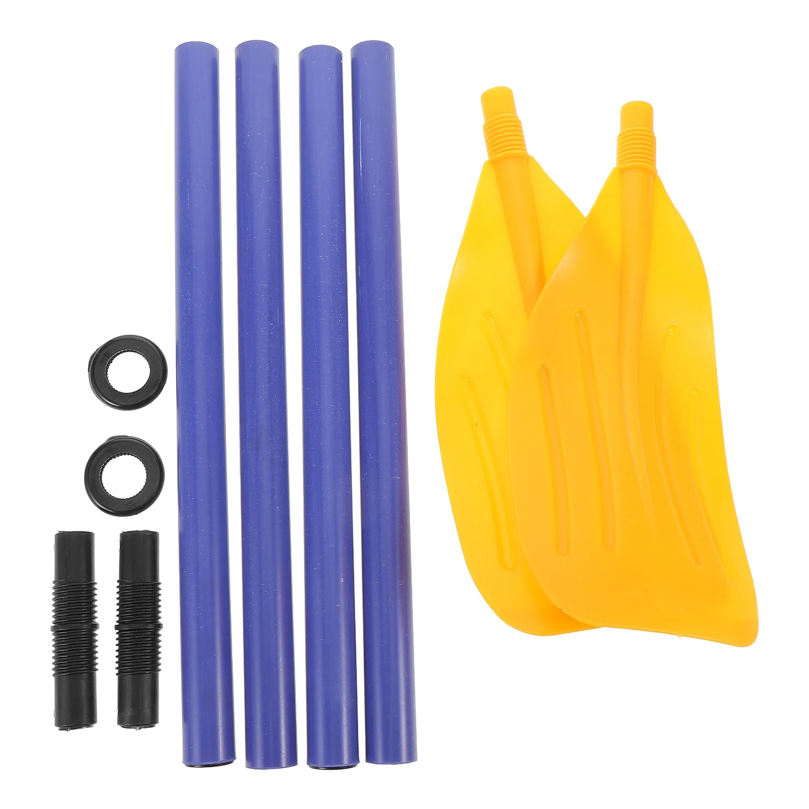 

2pcs Boat Paddle Lightweight Plastic Kayak Canoe Paddle For Water Sports Surfing Floating Outdoor Adventure Portable Paddles