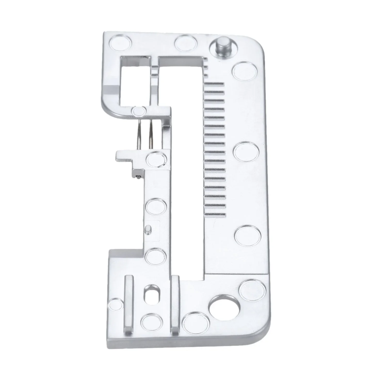 1Pc metalowe wielofunkcyjne domowe płytka ściegowa do maszyny do szycia XB1555001 dla brata 3034D 4234D 4234DT 5234PRW Serger Overlocker