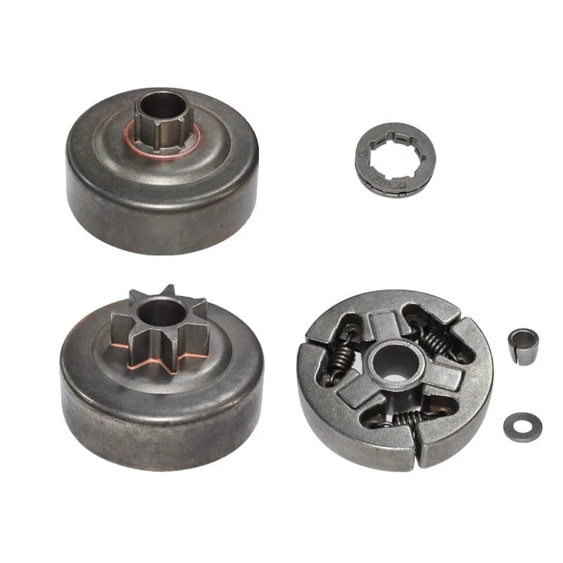 Conjunto de Embreagem de Disco Passivo Roda Dentada do Tambor Peças Motosserra Apto para Stihl ms 070 090 Ms070 Ms090