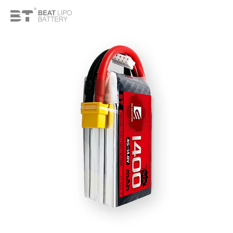 4s новый 14,8 V 1400mAh 150C LiPo аккумулятор для радиоуправляемого квадрокоптера вертолета FPV гоночного дрона запасные части 14,8 V перезаряжаемая батарея