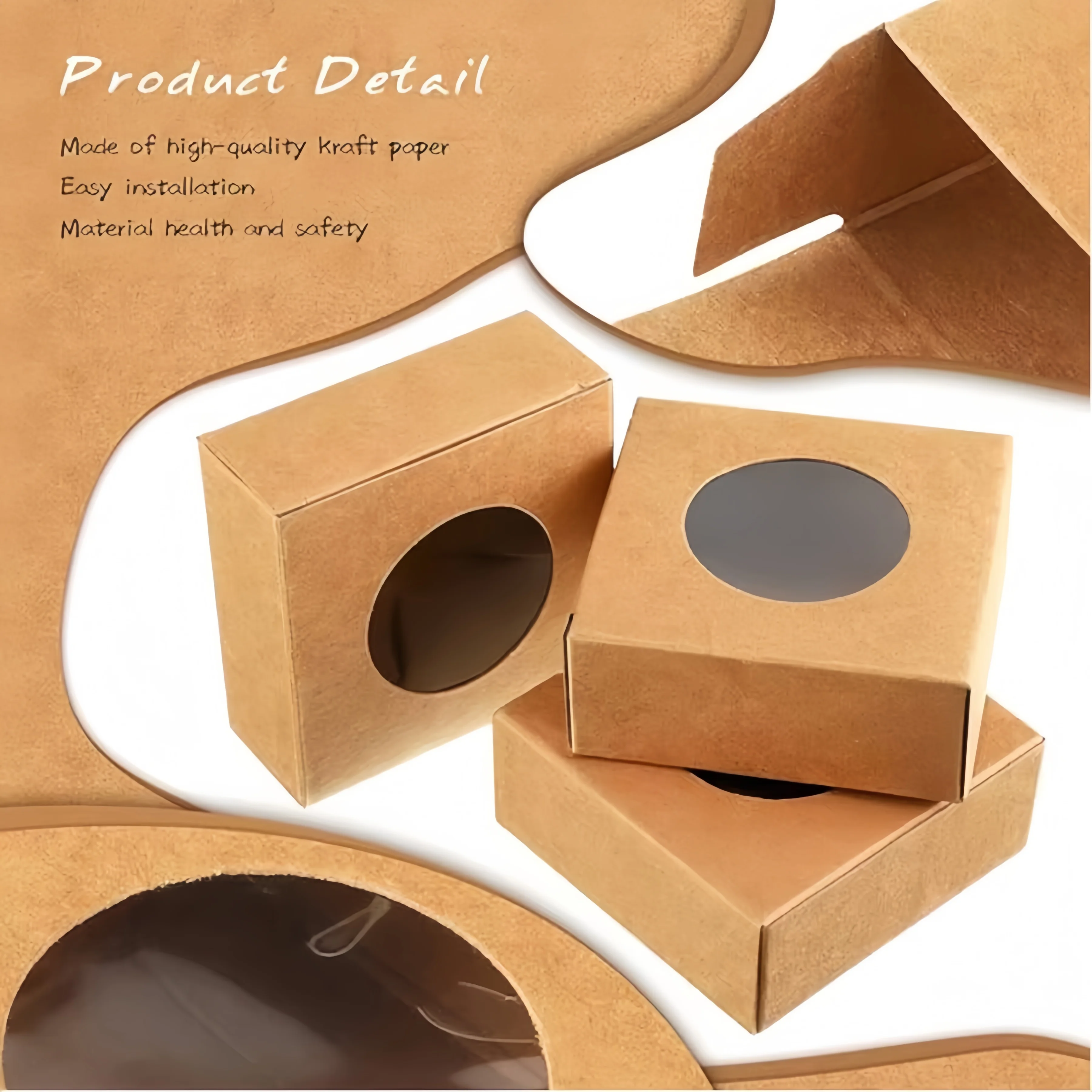 50pcs Square Transparent Windo - đánh giá và giá School Supplies