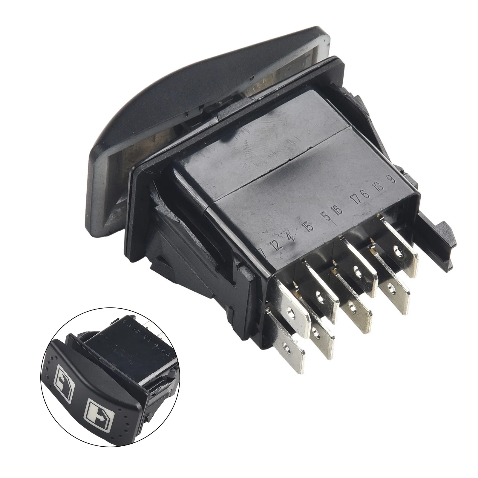 for defender Switch Power Window Switch UTV Window Replacement Direct Replacement Left Hand Placement For Can-Am for defender