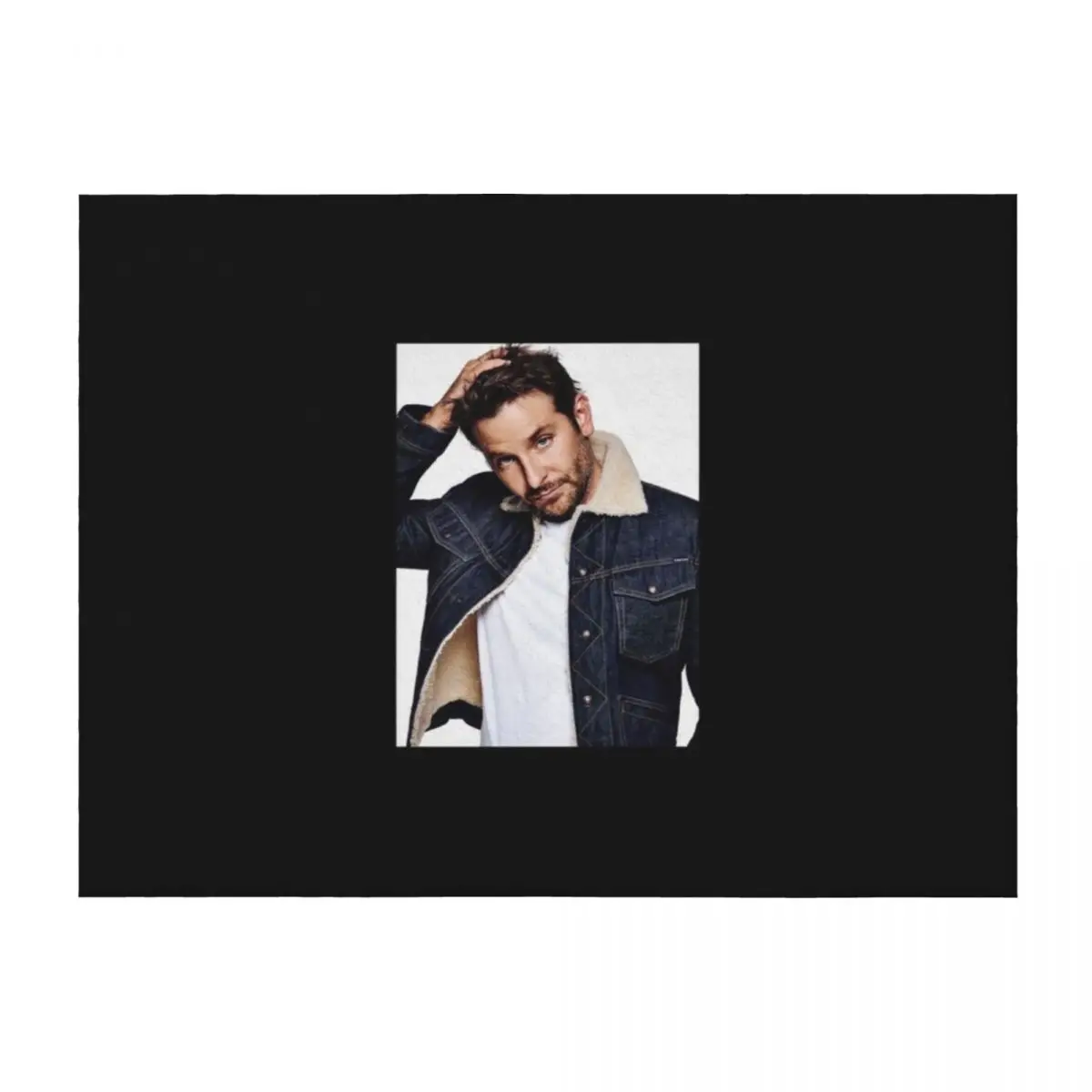 

Bradley Cooper Sticke Throw Blanket Kid'S Plaid on the sofa Summer Beddings Loose Blankets