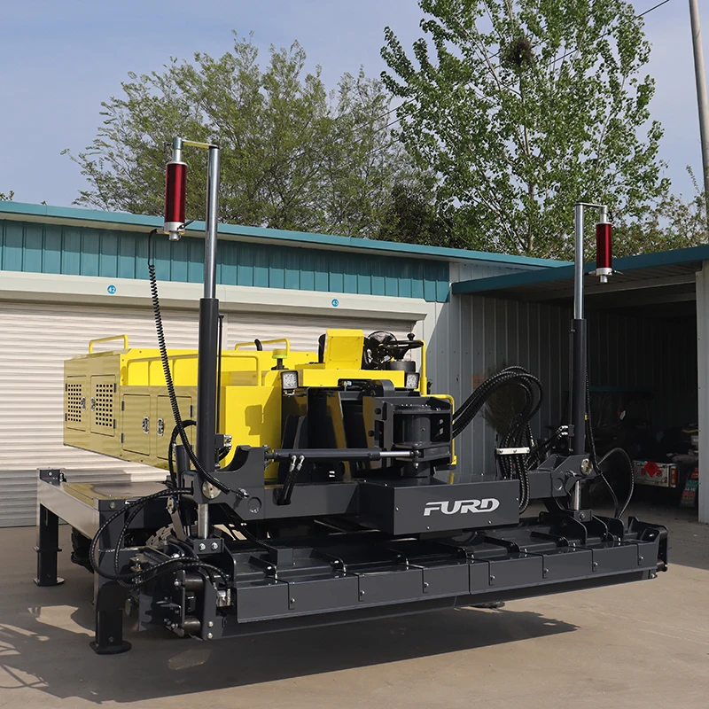 Boom Laser Screed Machine Floor Road Paver Leveling Machine Concrete Road Paver Laser Leveling Machine for Sale