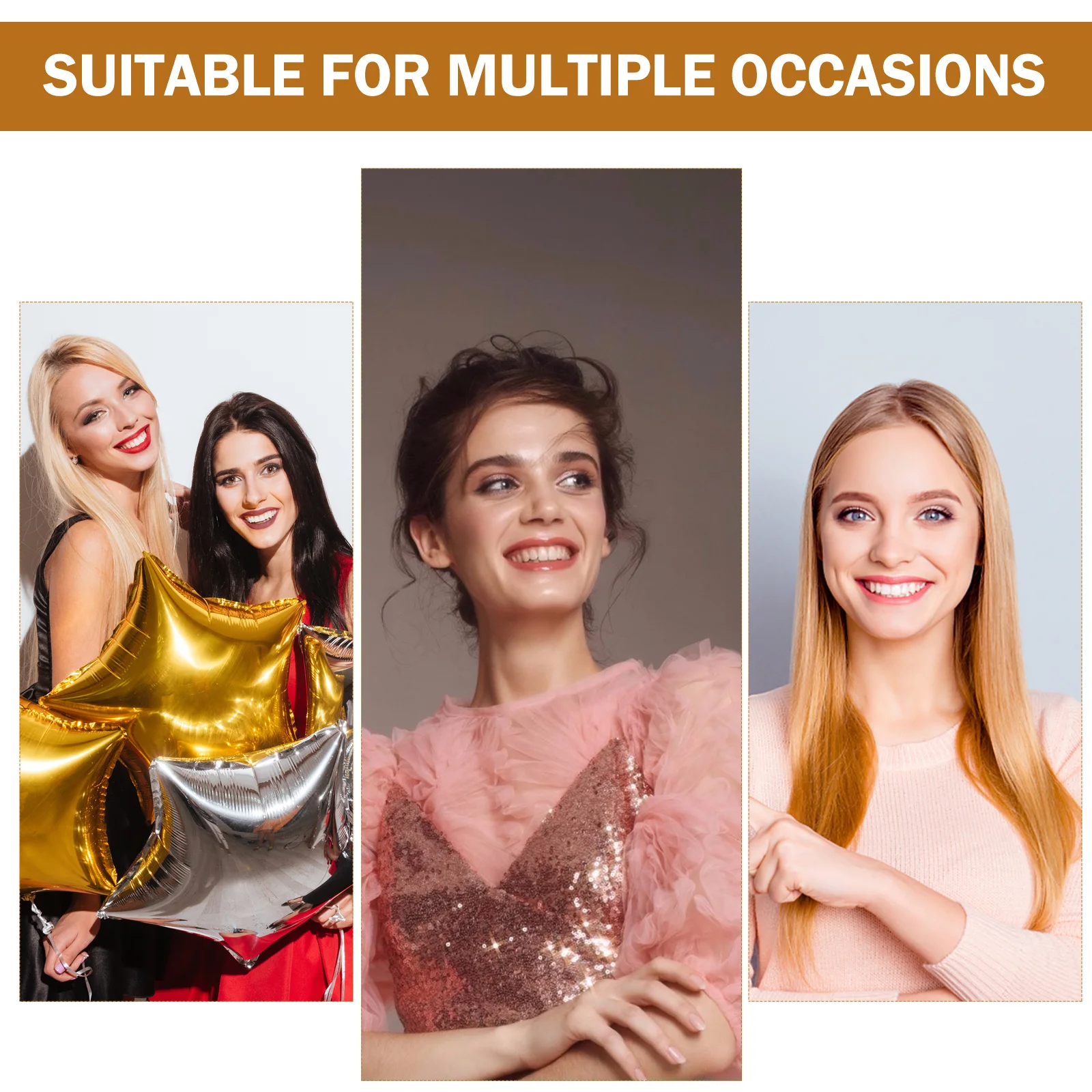 

Sequin Hair Elastic Headband for Women Girls Party Accessories Valentine Birthday Party Hair Accessories Holiday Decorations