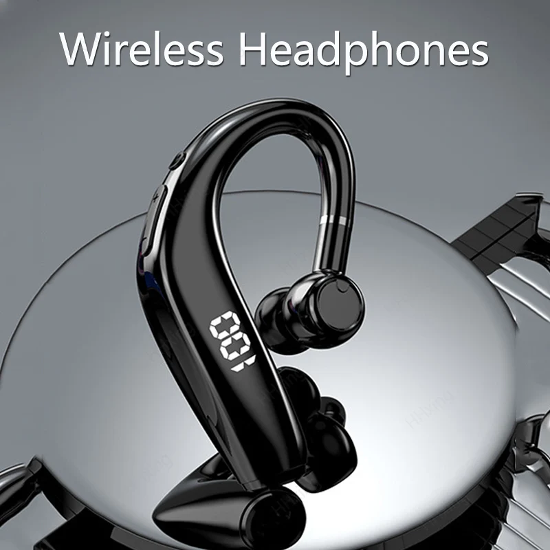 Wireless Bluetooth Headphones With Microphone Earphones Handsfree Noise Canceling Headset For Talking Business Audifonos Driving