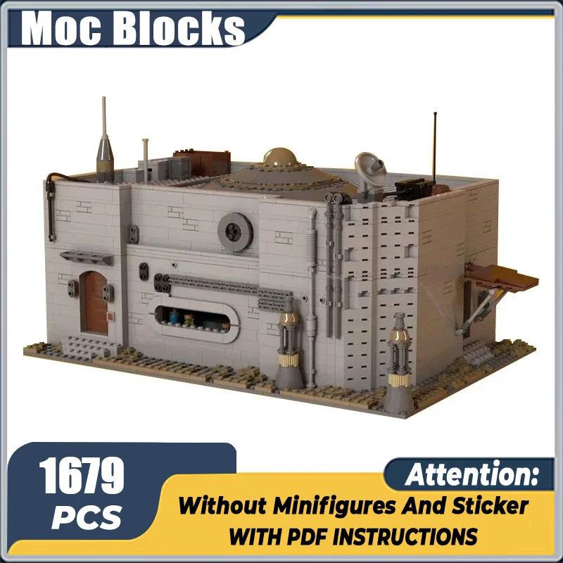 Moc Building Blocks Star Movie War Castle Base Model Technology Bricks DIY Assembly Construction Toy Holiday Gifts