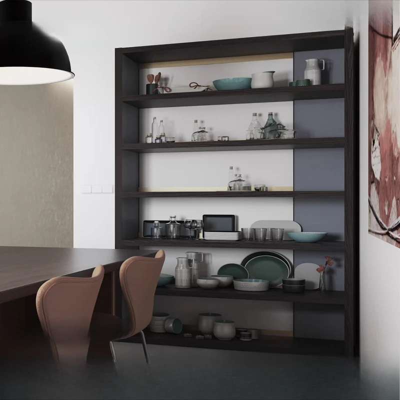 Modern Simple Light Luxury Floor Shelf Display Stand Tide Play
