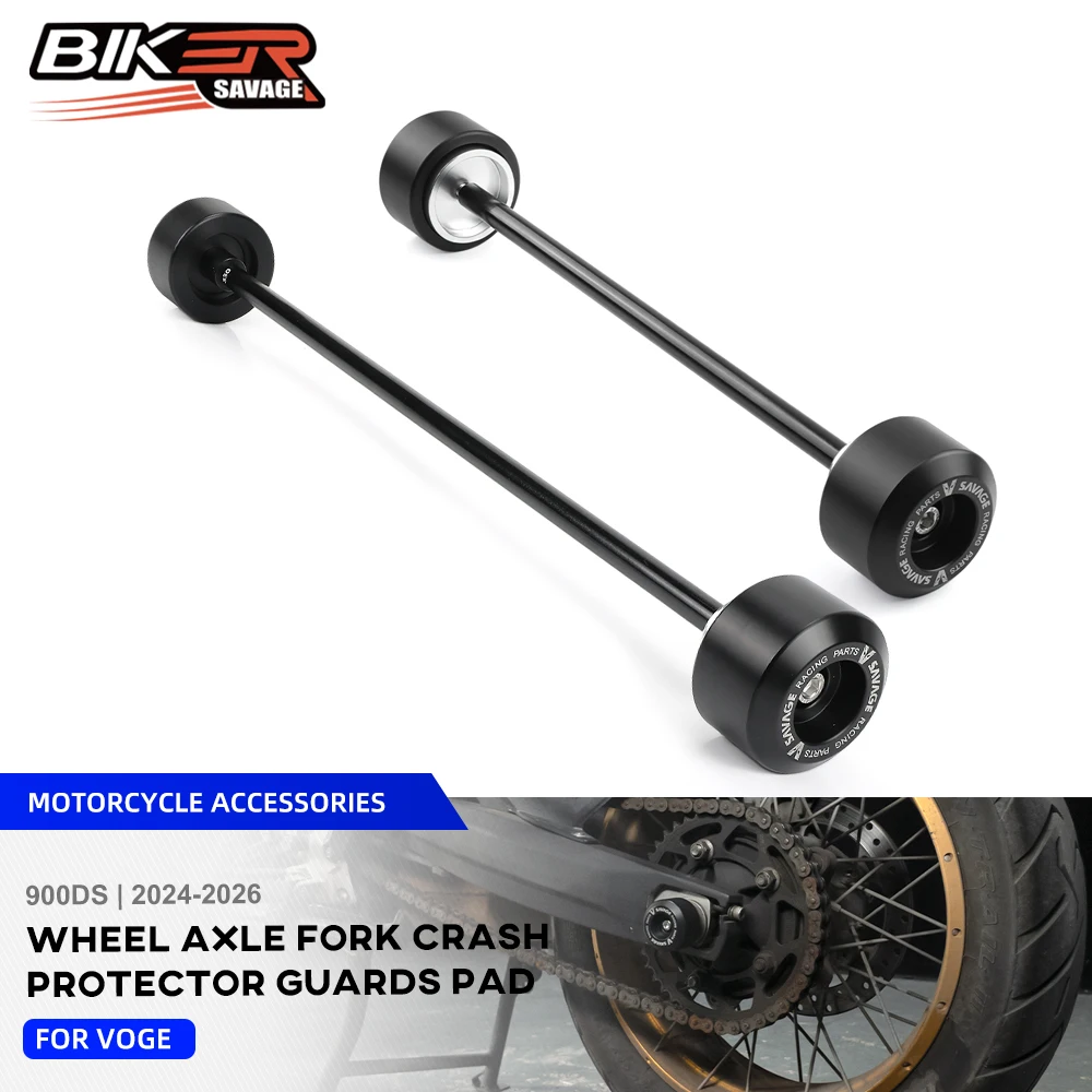 

Front Wheel Axle Fork Crash Sliders For VOGE 900DS 900 DS 2024 2025 2026 Motorcycle Accessories Rear Wheel Hub Anti-Collision