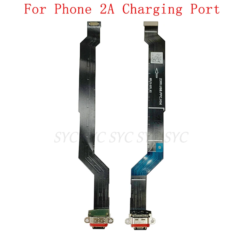 

USB Charging Connector Port Board For Nothing Phone 2A Charging Port Flex Cable Repair Parts