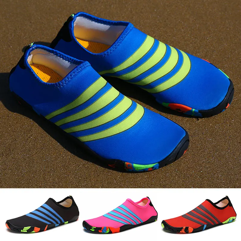 

Quick Drying Water Shoes Men Women Sneaker Outdoor Men Barefoot Shoes for Water Sport Yoga Walking Fitness Mesh Slip on EU 35-49