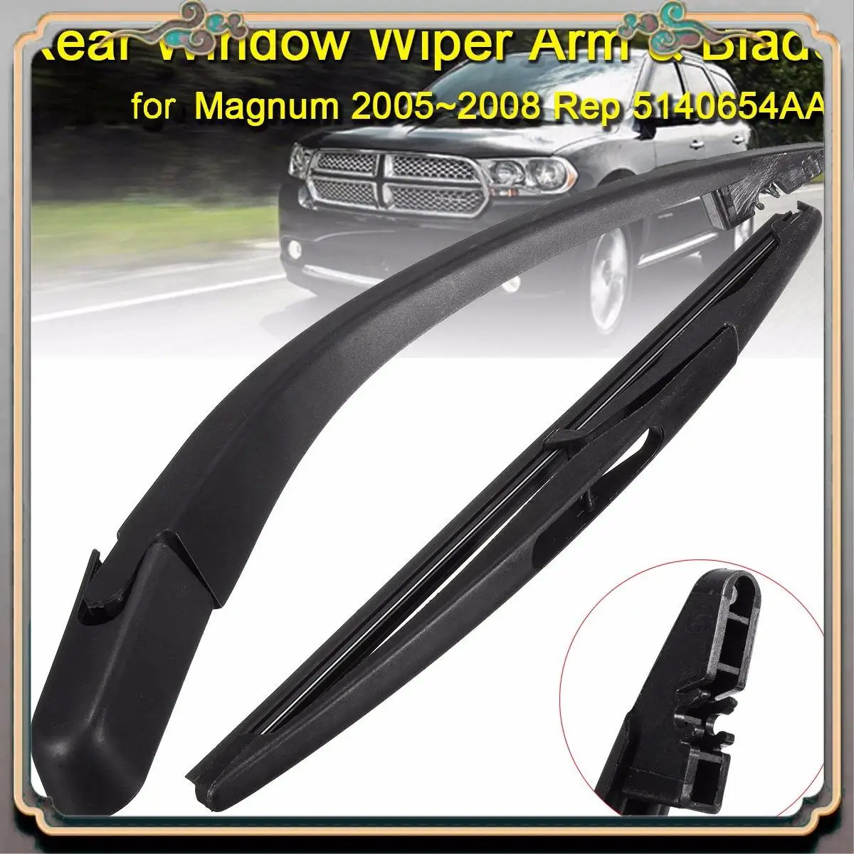 

Reliable-Rear Window Wiper Blade & Windshield Wipers Arm For Dodge Magnum 2005-2008,Dodge Nitro 2007-2009,Chrysler 300C 2005 -20