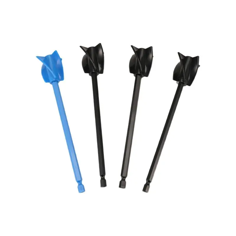 

A74G-4 Pcs Epoxy Mixer Attachment For Drill Reusable Paint And Resin Mixer Paddle To Mix Epoxy Resin Paint Glaze