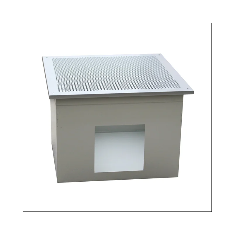 Kotak HEPA Outlet Terminal Filter HEPA Standar GMP