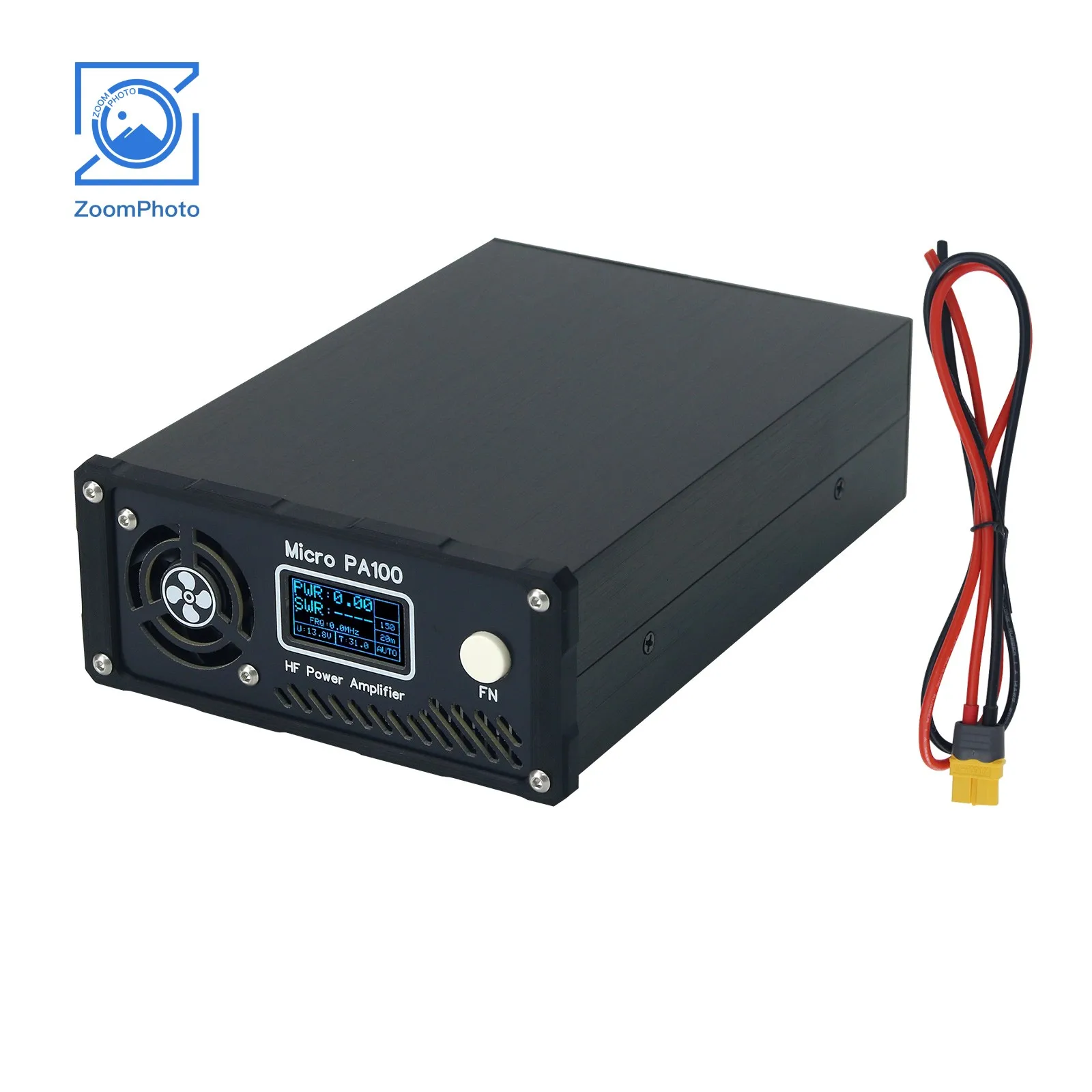 

Усилитель мощности HamGeek Micro PA100 HF 100 Вт, 3,5 МГц-30 МГц, портативный/базовый QRP линейный усилитель мощности для коротковолнового радио