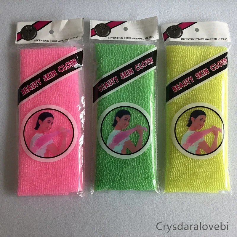 8 adet güzellik cilt peeling bezi lif japon vücut yıkama havlusu naylon banyo havlusu cilt parlatma havlusu