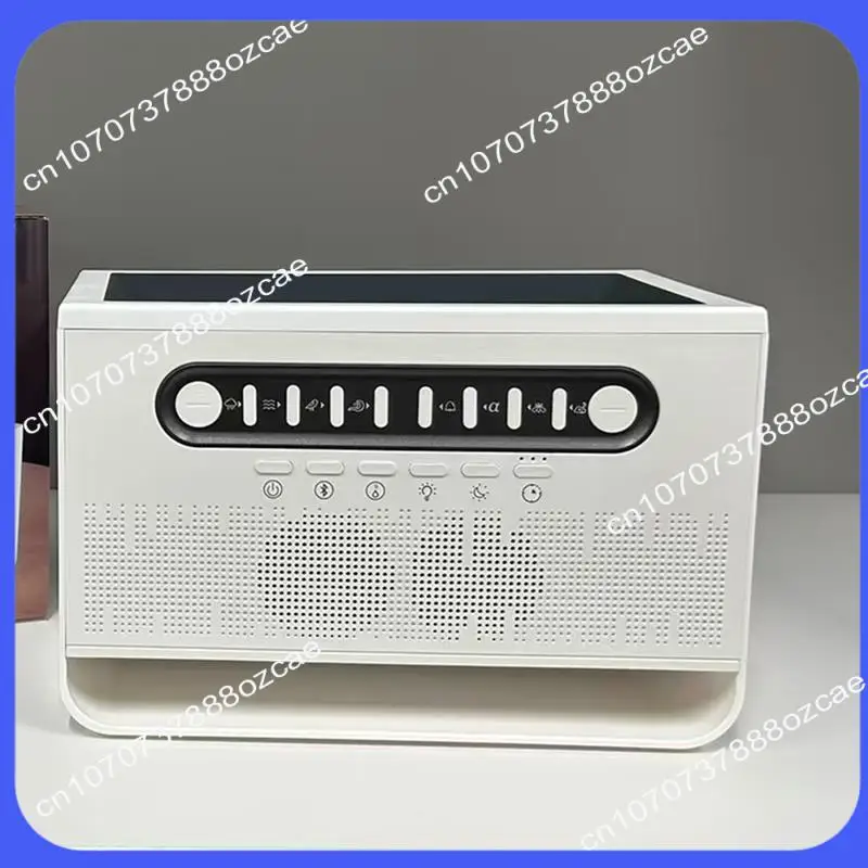 

A26P Bluetooth-динамик, увлажнитель воздуха, диффузоры эфирного масла с 7 красочными ночниками, RGB, цветной эффект пламени