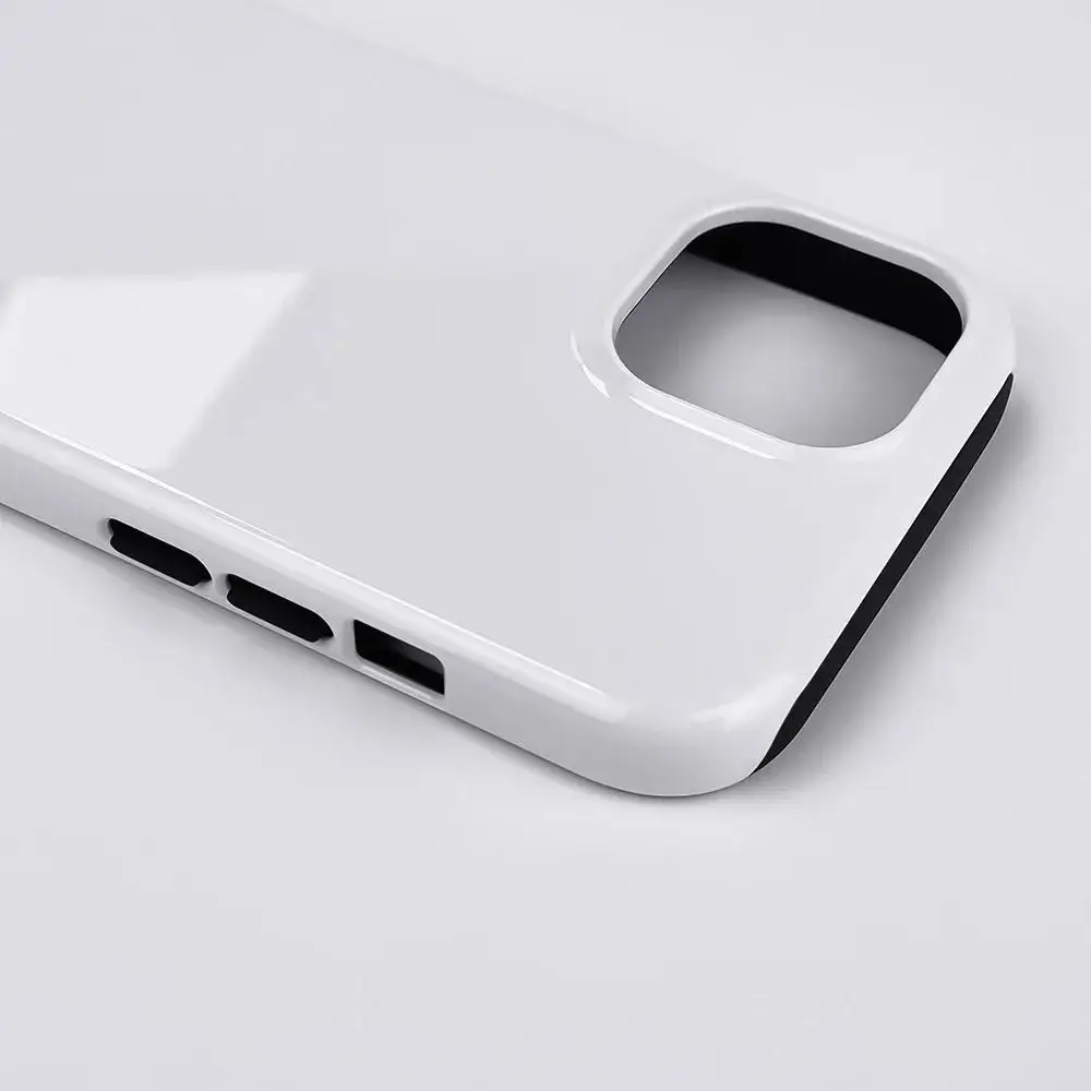 TUOLI Doule Case 2 in 1 TL-X9 Blank Phone for iPhone 16 15 14 13 12 Sublimation Heat Transfer Cellphone Personalized DIY Covers