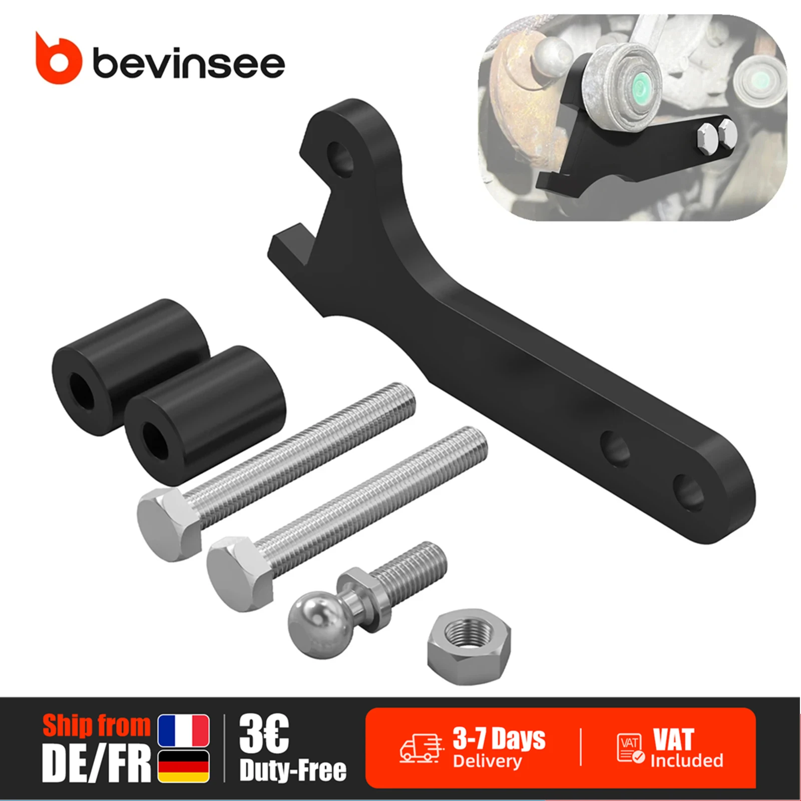 (Disponibile in UE) Leva del Cambio Corta Quick Shifter per FIAT 500/PANDA/PUNTO, per OPEL COMBO D, per Alfa Romeo Mito, per ABARTH 500 con C510