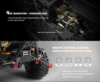 WLtoys RC 자동차 104026 1:10 전문가용 4륜구동 오프로드 4x4 무선 조종 자동차 LED 2.4G 전기 암벽 등반 자동차 성인용 6