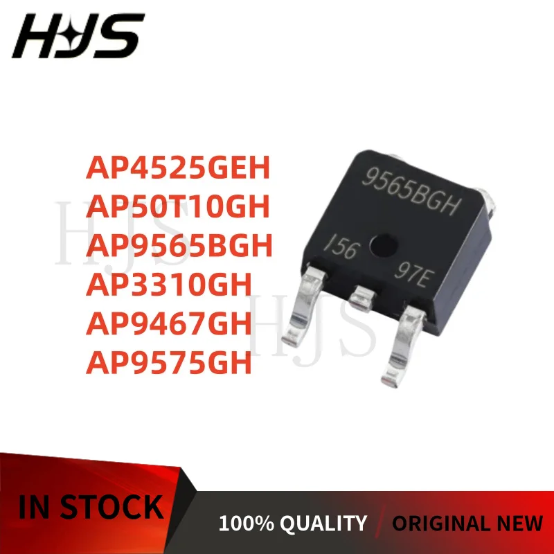 10Pcs Brand New AP50T10GH AP9565BGH AP4525GEH AP9575GH AP3310GH AP9467GH 50T10GH 9565BGH 4525GEH 9575GH 3310GH 9467GH TO-252