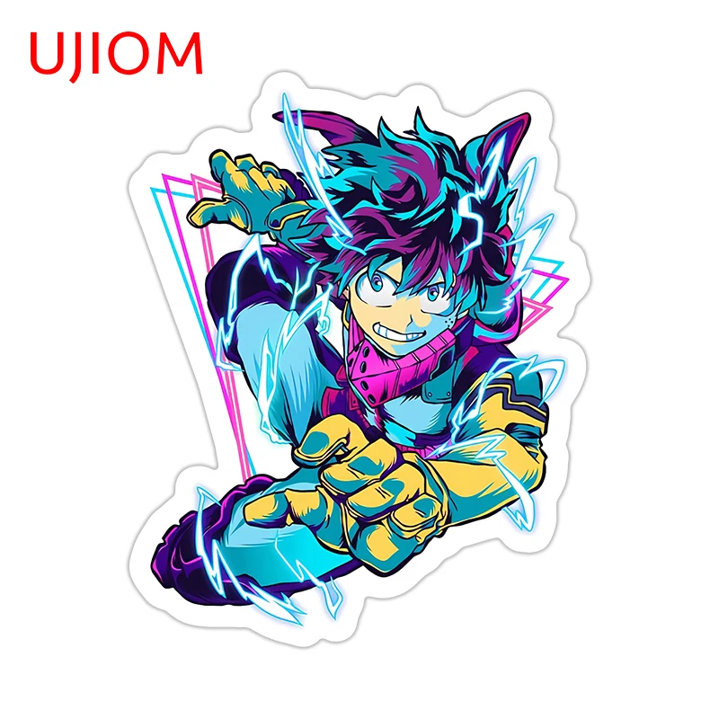 UJIOM For Gorgeous Midoriya Izuku Anime Wall Stickers Cool Graffiti Surfboard Decals Nice Scratch Proof Bathroom Accessoires